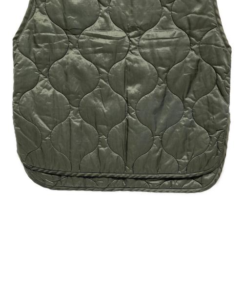 HYKE（ハイク）HYKE (ハイク) キルティングベスト ダークグリーン サイズ:２ MEDIUMの古着・服飾アイテム