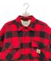 中古・古着 Carhartt WIP (カーハート ワークインプログレス) 長袖シャツ レッド×ブラック サイズ:XL：11000円