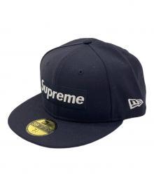 SUPREME×New Era（シュプリーム×ニューエラ）の古着「キャップ」｜ネイビー