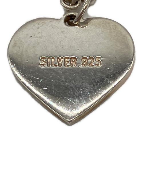 HUMAN MADE（ヒューマンメイド）HUMAN MADE (ヒューマンメイド) Heart Silver Necklace シルバーの古着・服飾アイテム