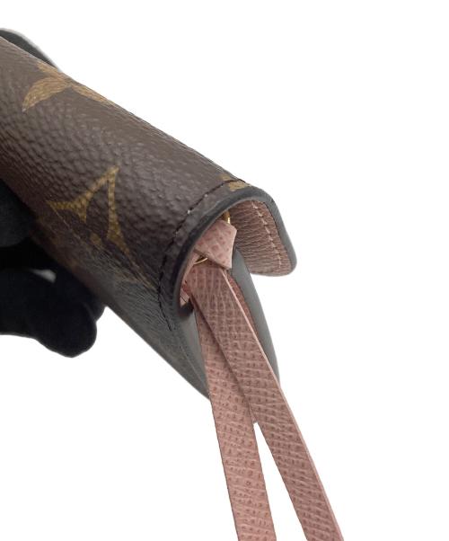 LOUIS VUITTON（ルイ ヴィトン）LOUIS VUITTON (ルイ ヴィトン) LOUIS VUITTON ポルトモネ・ロザリ M62361 ブラウン×ピンクの古着・服飾アイテム