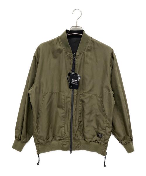 TAION（タイオン）TAION (タイオン) リバーシブルジャケット オリーブ サイズ:L 未使用品の古着・服飾アイテム