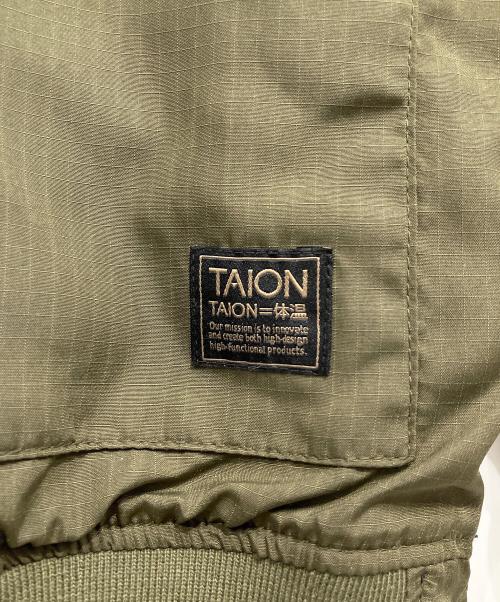 TAION（タイオン）TAION (タイオン) リバーシブルジャケット オリーブ サイズ:L 未使用品の古着・服飾アイテム