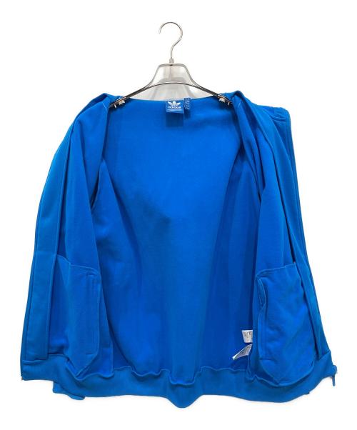 adidas（アディダス）adidas (アディダス) ジップパーカー ブルー サイズ:XOの古着・服飾アイテム