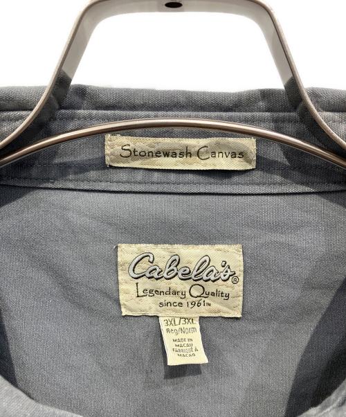 Cabela's（カベラス）Cabela's (カベラス) ワークジャケット グレー サイズ:3XLの古着・服飾アイテム