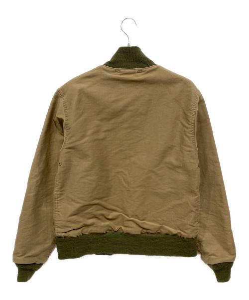 BUZZ RICKSON'S（バズリクソンズ）BUZZ RICKSON'S (バズリクソンズ) フライトジャケット 37J1 カーキ×グリーン サイズ:42の古着・服飾アイテム