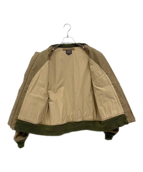 BUZZ RICKSON'S（バズリクソンズ）BUZZ RICKSON'S (バズリクソンズ) フライトジャケット 37J1 カーキ×グリーン サイズ:42の古着・服飾アイテム