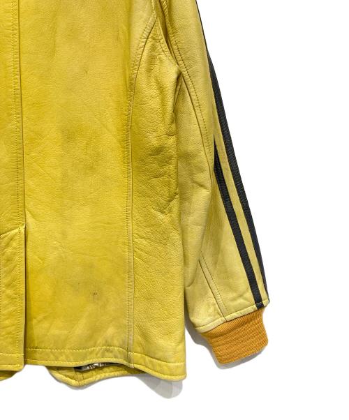 Schott（ショット）Schott (ショット) シングルライダースジャケット イエロー サイズ:Sの古着・服飾アイテム