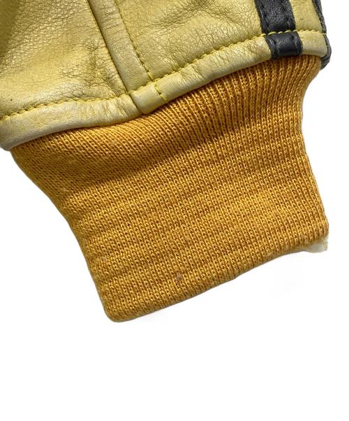 Schott（ショット）Schott (ショット) シングルライダースジャケット イエロー サイズ:Sの古着・服飾アイテム