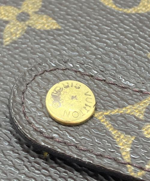 LOUIS VUITTON（ルイ ヴィトン）LOUIS VUITTON (ルイ ヴィトン) 2つ折り財布 コンパクトジップ ブラウンの古着・服飾アイテム