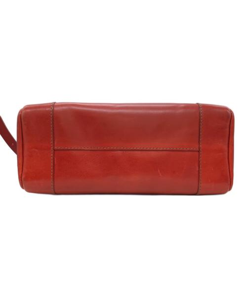 Herz（ヘルツ）Herz (ヘルツ) 横型2WAYトートバッグ レッドの古着・服飾アイテム