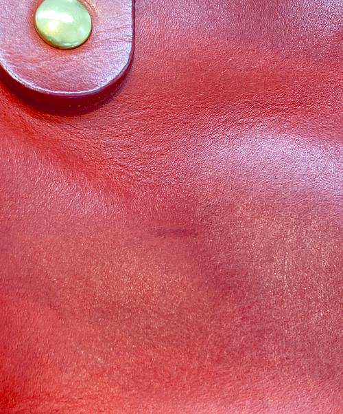 Herz（ヘルツ）Herz (ヘルツ) 横型2WAYトートバッグ レッドの古着・服飾アイテム