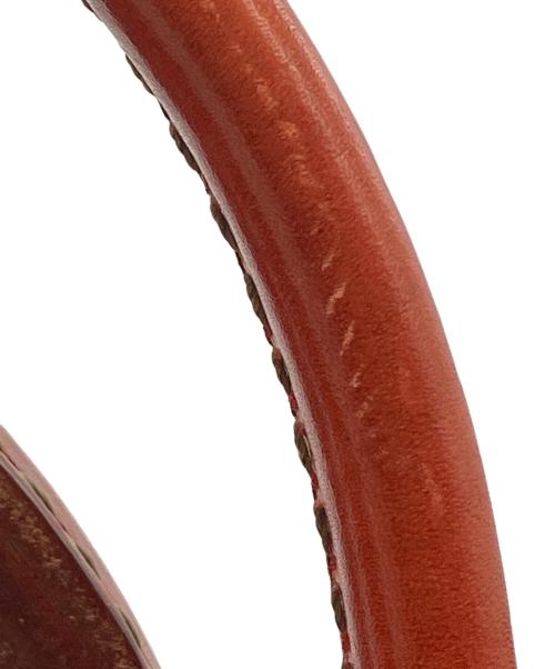 Herz（ヘルツ）Herz (ヘルツ) 横型2WAYトートバッグ レッドの古着・服飾アイテム