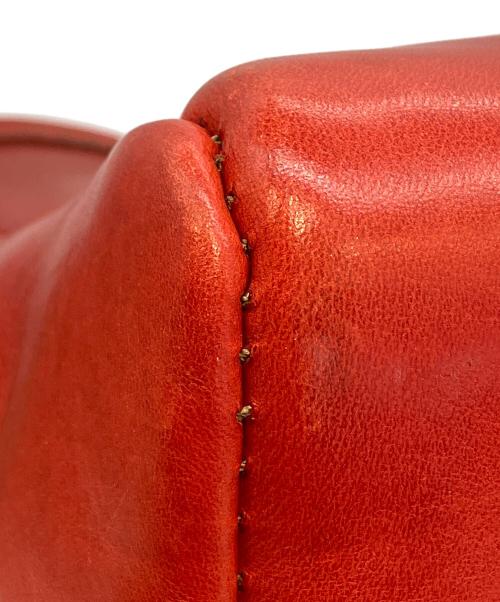 Herz（ヘルツ）Herz (ヘルツ) 横型2WAYトートバッグ レッドの古着・服飾アイテム