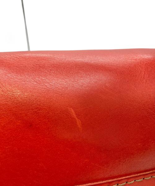 Herz（ヘルツ）Herz (ヘルツ) 横型2WAYトートバッグ レッドの古着・服飾アイテム