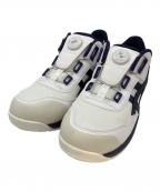 asicsアシックス）の古着「WINJOB CP209 BOA」｜ホワイト×ネイビー