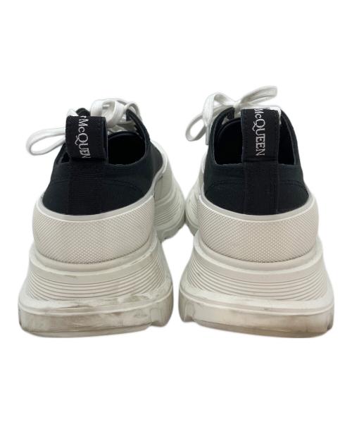 ALEXANDER McQUEEN（アレキサンダーマックイーン）ALEXANDER McQUEEN (アレキサンダーマックイーン) トレッドスリックレースアップ ブラック×ホワイト サイズ:26cmの古着・服飾アイテム
