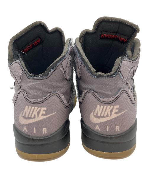 NIKE（ナイキ）NIKE (ナイキ) OFFWHITE (オフホワイト) AIR JORDAN 5 RETRO SP グレー サイズ:26.5cmの古着・服飾アイテム