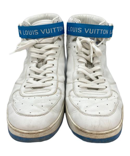 LOUIS VUITTON（ルイ ヴィトン）LOUIS VUITTON (ルイ ヴィトン) リヴォリライン ホワイト×ブルー サイズ:26.5cmの古着・服飾アイテム