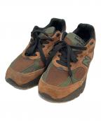 NEW BALANCE×Aime Leon Doreニューバランス×エメ レオン ドレ）の古着「993"Brown"」｜ブラウン×オリーブ