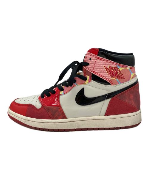 NIKE（ナイキ）NIKE (ナイキ) AIR JORDAN 1 RETRO HIGH OG “SPIDER-MAN: ACROSS THE SPIDER-VERSE” UNIVERSITY レッド×ホワイト サイズ:28.5cmの古着・服飾アイテム