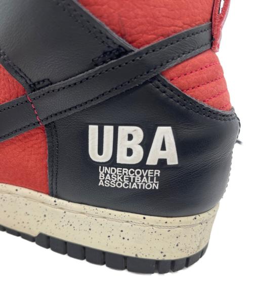 NIKE（ナイキ）NIKE (ナイキ) UNDERCOVER (アンダーカバー) Dunk High レッド×ブラック サイズ:US10.5の古着・服飾アイテム