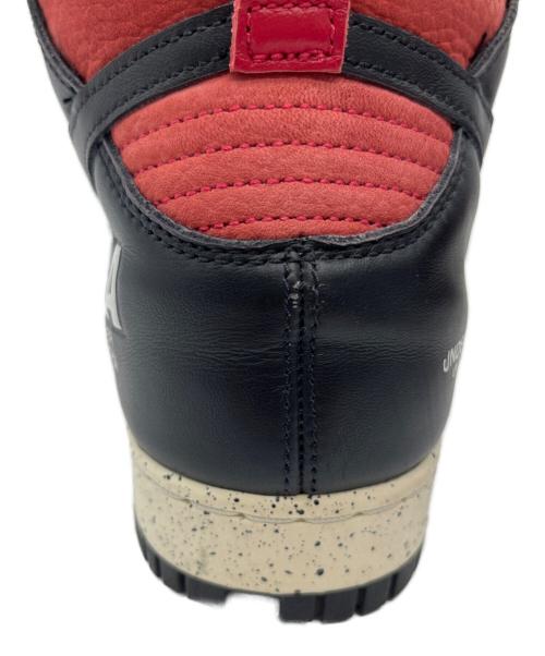 NIKE（ナイキ）NIKE (ナイキ) UNDERCOVER (アンダーカバー) Dunk High レッド×ブラック サイズ:US10.5の古着・服飾アイテム