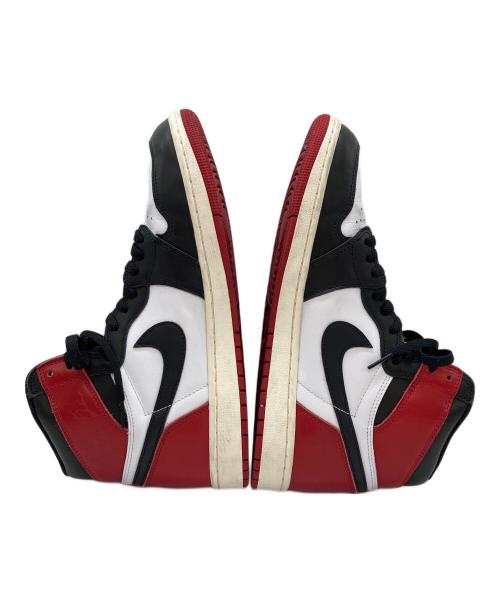 NIKE（ナイキ）NIKE (ナイキ) AIR JORDAN 1 RETRO HIGH OG レッド×ホワイト サイズ:28.5cmの古着・服飾アイテム