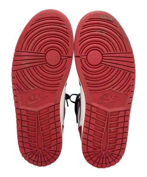 NIKE（ナイキ）NIKE (ナイキ) AIR JORDAN 1 RETRO HIGH OG レッド×ホワイト サイズ:28.5cmの古着・服飾アイテム