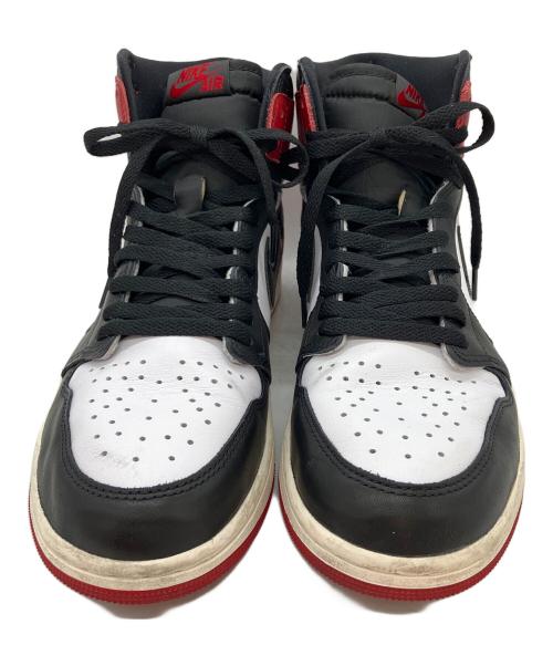 NIKE（ナイキ）NIKE (ナイキ) AIR JORDAN 1 RETRO HIGH OG レッド×ホワイト サイズ:28.5cmの古着・服飾アイテム