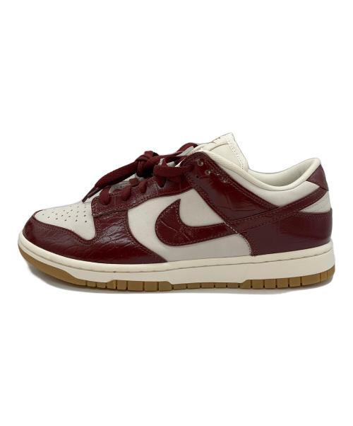 NIKE（ナイキ）NIKE (ナイキ) Women's Dunk Low LX ホワイト×レッド サイズ:27 未使用品の古着・服飾アイテム
