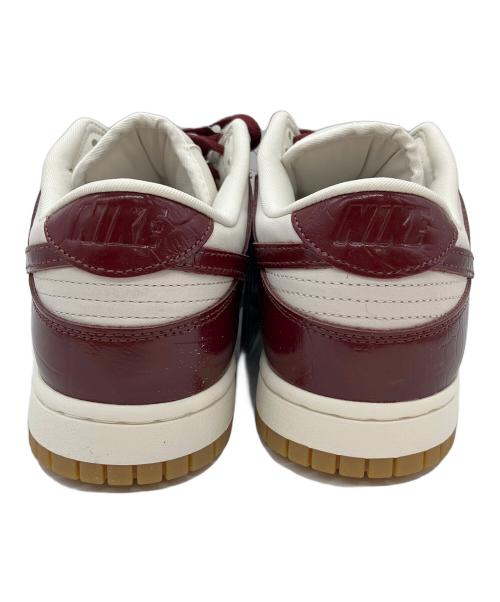 NIKE（ナイキ）NIKE (ナイキ) Women's Dunk Low LX ホワイト×レッド サイズ:27 未使用品の古着・服飾アイテム