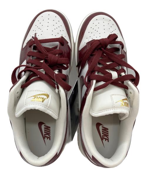 NIKE（ナイキ）NIKE (ナイキ) Women's Dunk Low LX ホワイト×レッド サイズ:27 未使用品の古着・服飾アイテム