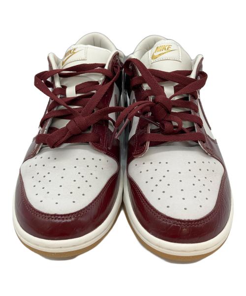 NIKE（ナイキ）NIKE (ナイキ) Women's Dunk Low LX ホワイト×レッド サイズ:27 未使用品の古着・服飾アイテム