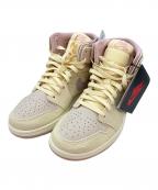 NIKEナイキ）の古着「Women's Air Jordan 1 Zoom CMFT」｜ベージュ×パープル