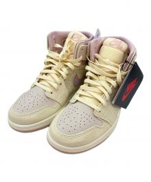 NIKE（ナイキ）の古着「Women's Air Jordan 1 Zoom CMFT」｜ベージュ×パープル