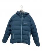 mont-bellモンベル）の古着「パーマフロスト ライトダウンパーカ」｜ターコイズブルー