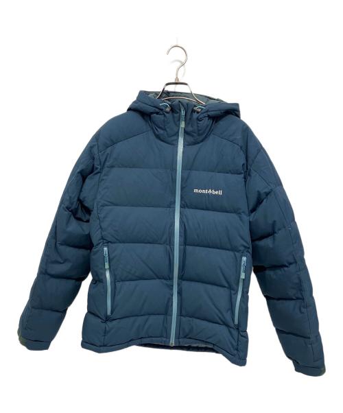 mont-bell（モンベル）mont-bell (モンベル) パーマフロスト ライトダウンパーカ ターコイズブルー サイズ:Mの古着・服飾アイテム