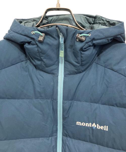 mont-bell（モンベル）mont-bell (モンベル) パーマフロスト ライトダウンパーカ ターコイズブルー サイズ:Mの古着・服飾アイテム