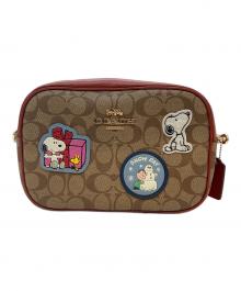 COACH×PEANUTS（コーチ×ピーナッツ）の古着「ショルダーバッグ」｜ブラウン