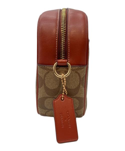 COACH（コーチ）COACH (コーチ) PEANUTS (ピーナッツ) ショルダーバッグ ブラウンの古着・服飾アイテム