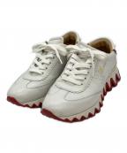 Christian Louboutinクリスチャン・ルブタン）の古着「LoubiShark」｜ホワイト×レッド