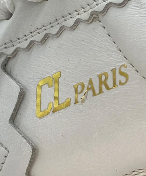 Christian Louboutin（クリスチャン・ルブタン）Christian Louboutin (クリスチャン・ルブタン) LoubiShark ホワイト×レッド サイズ:38の古着・服飾アイテム