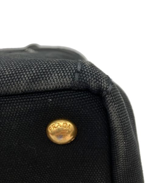 PRADA（プラダ）PRADA (プラダ) カナパトートバッグ ブラックの古着・服飾アイテム