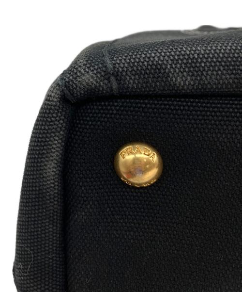 PRADA（プラダ）PRADA (プラダ) カナパトートバッグ ブラックの古着・服飾アイテム
