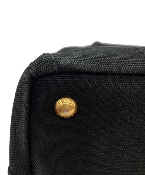 PRADA（プラダ）PRADA (プラダ) カナパトートバッグ ブラックの古着・服飾アイテム