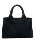 PRADA (プラダ) カナパトートバッグ ブラック：50000円