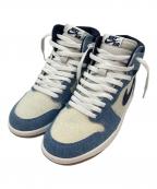 NIKEナイキ）の古着「AIR JORDAN 1 RETRO HIGH OG DENIM」｜インディゴ×ホワイト