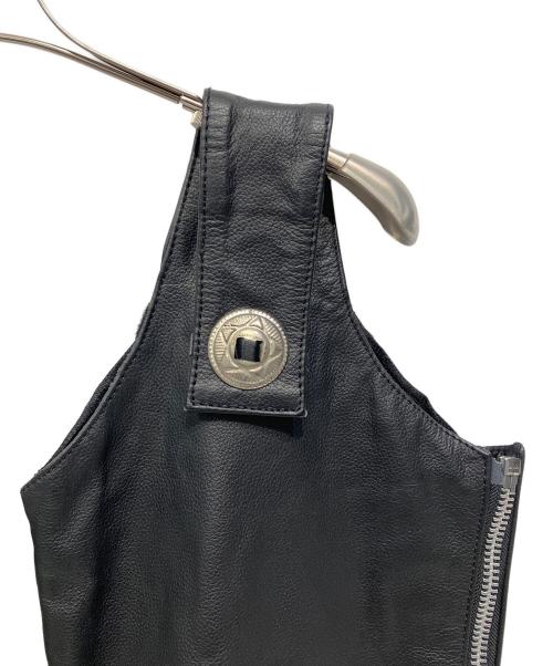 moto field（モトフィールド）moto field (モトフィールド) ライダースパンツ ブラック サイズ:Lの古着・服飾アイテム