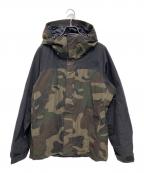 THE NORTH FACEザ ノース フェイス）の古着「NOVELTY MOUNTAIN JACKET」｜ブラック×ブラウン×オリーブ